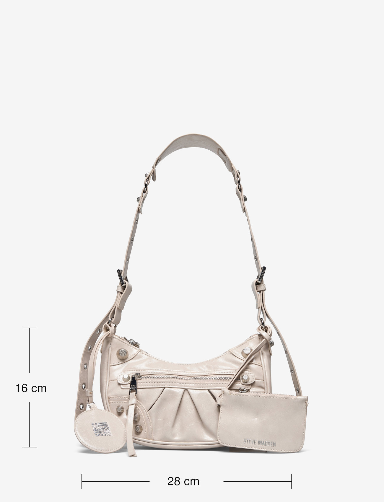 Steve Madden - Bglowing Crossbody bag - crossbody bags - bone - 5