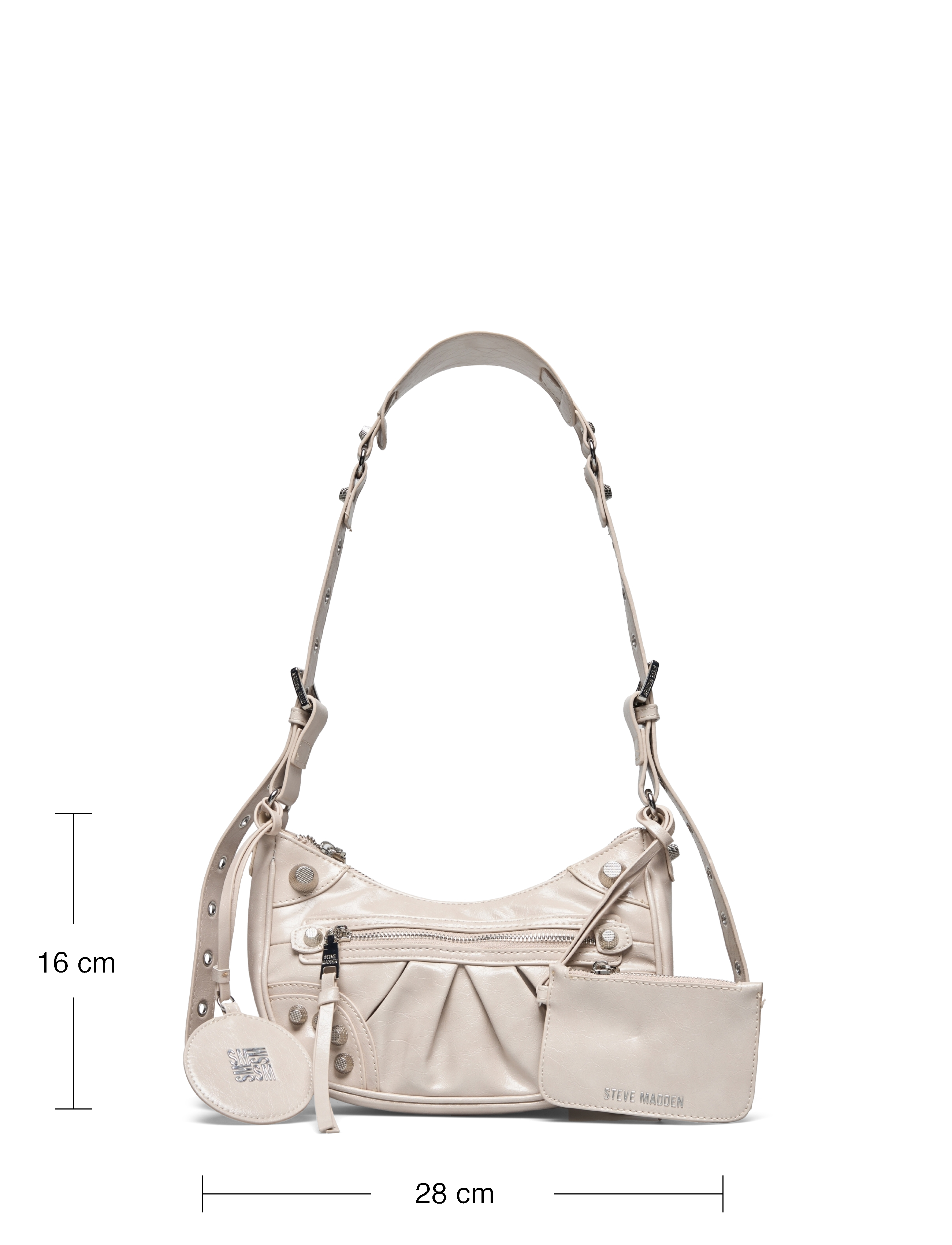 Steve Madden - Bglowing Crossbody bag - crossbody bags - bone - 5