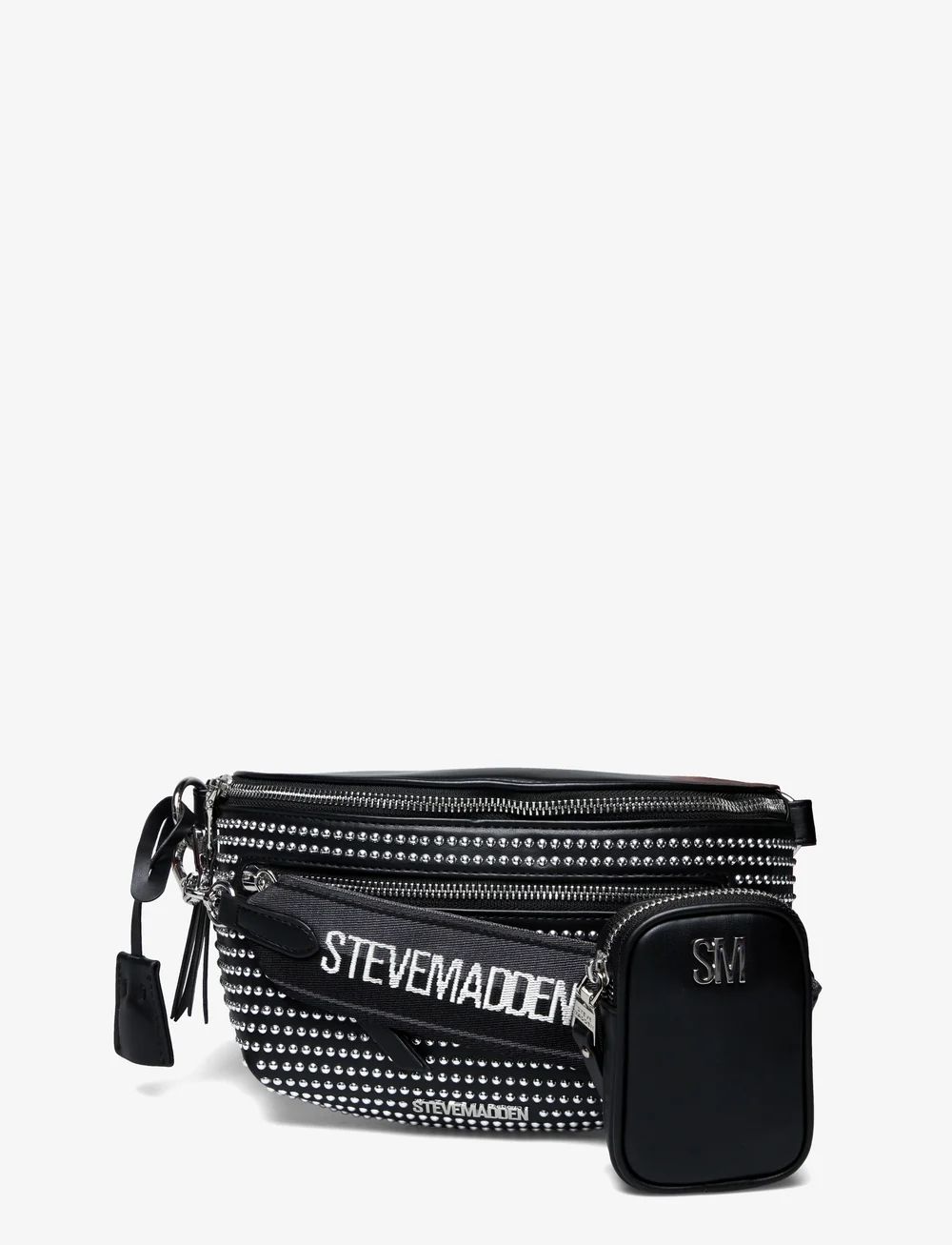Steve Madden - Bclarkes Crossbody bag - crossbody kotid - black silver - 0