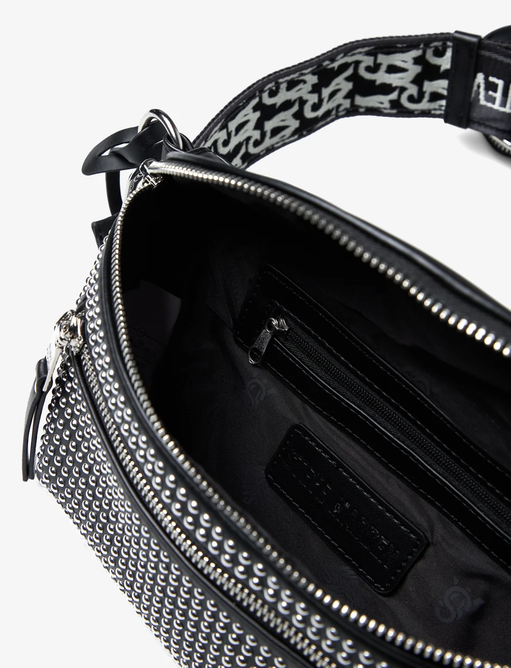 Steve Madden - Bclarkes Crossbody bag - crossbody kotid - black silver - 3