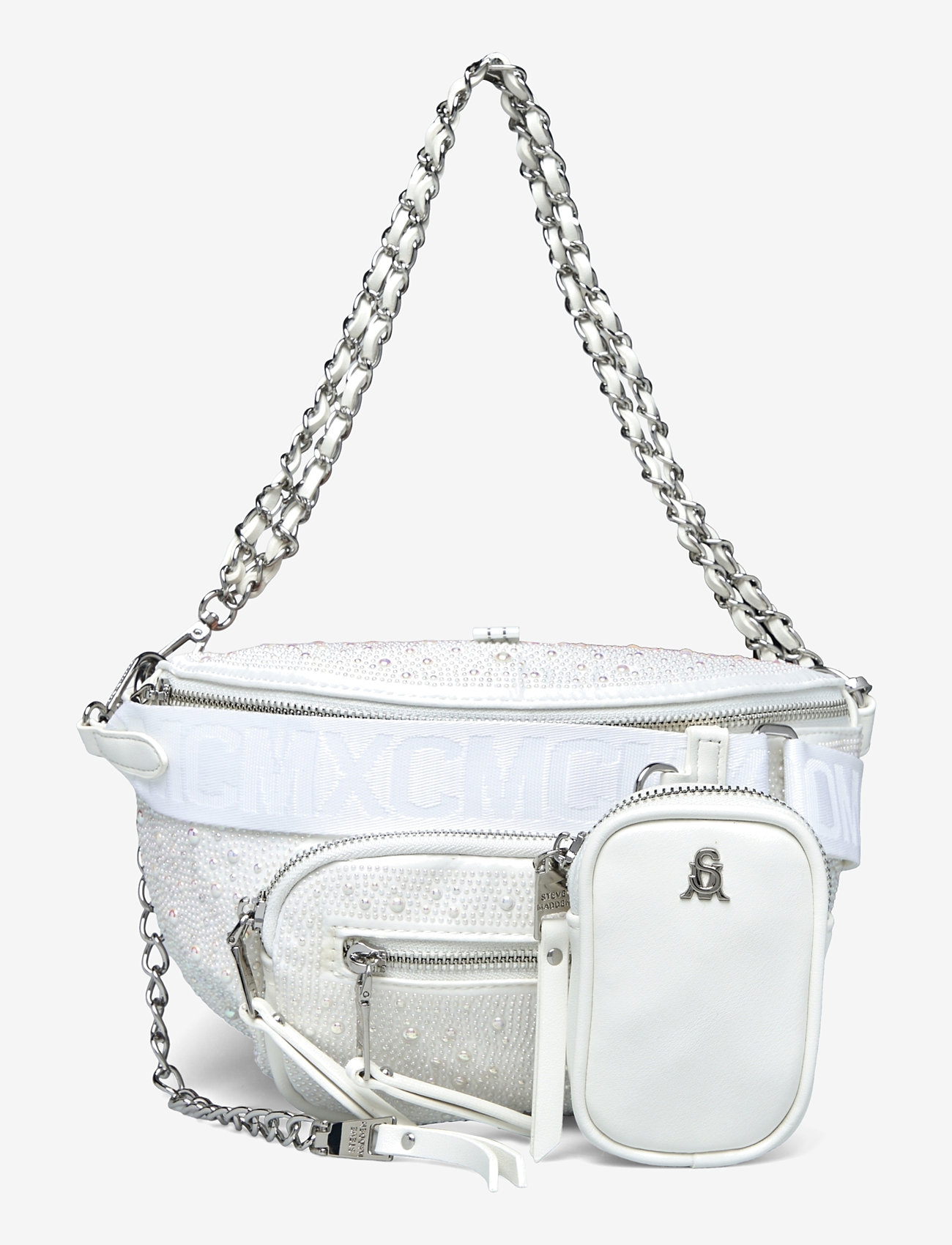 Steve Madden - Bmaximap Crossbody Bag - geburtstagsgeschenke - white - 0