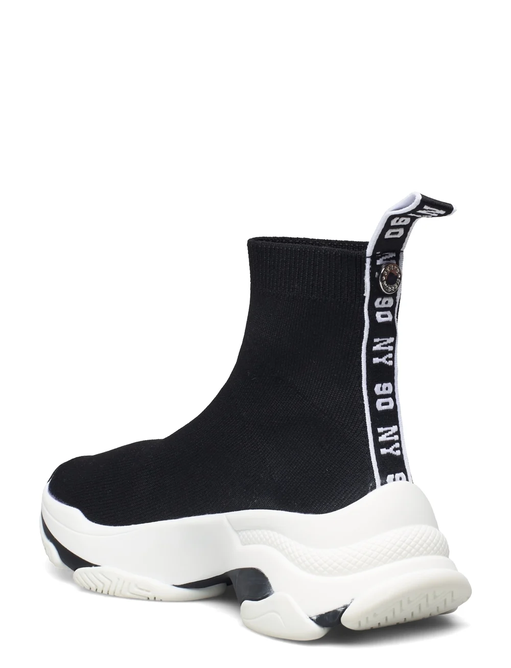 Steve Madden - Jmaster Sneaker - höga sneakers - black/whte - 2