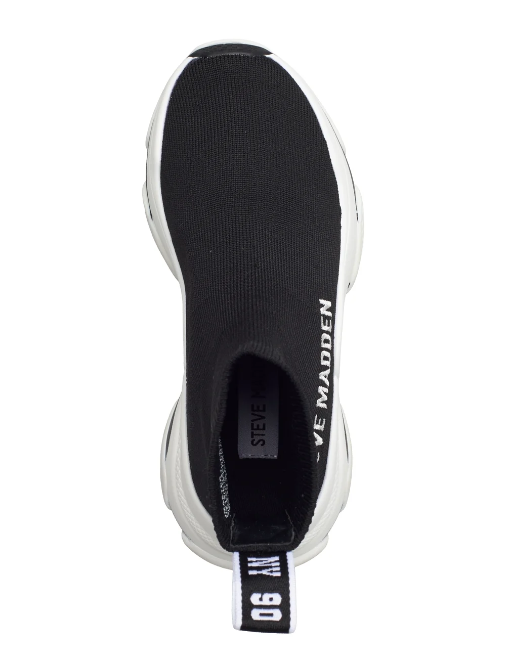 Steve Madden - Jmaster Sneaker - höga sneakers - black/whte - 3