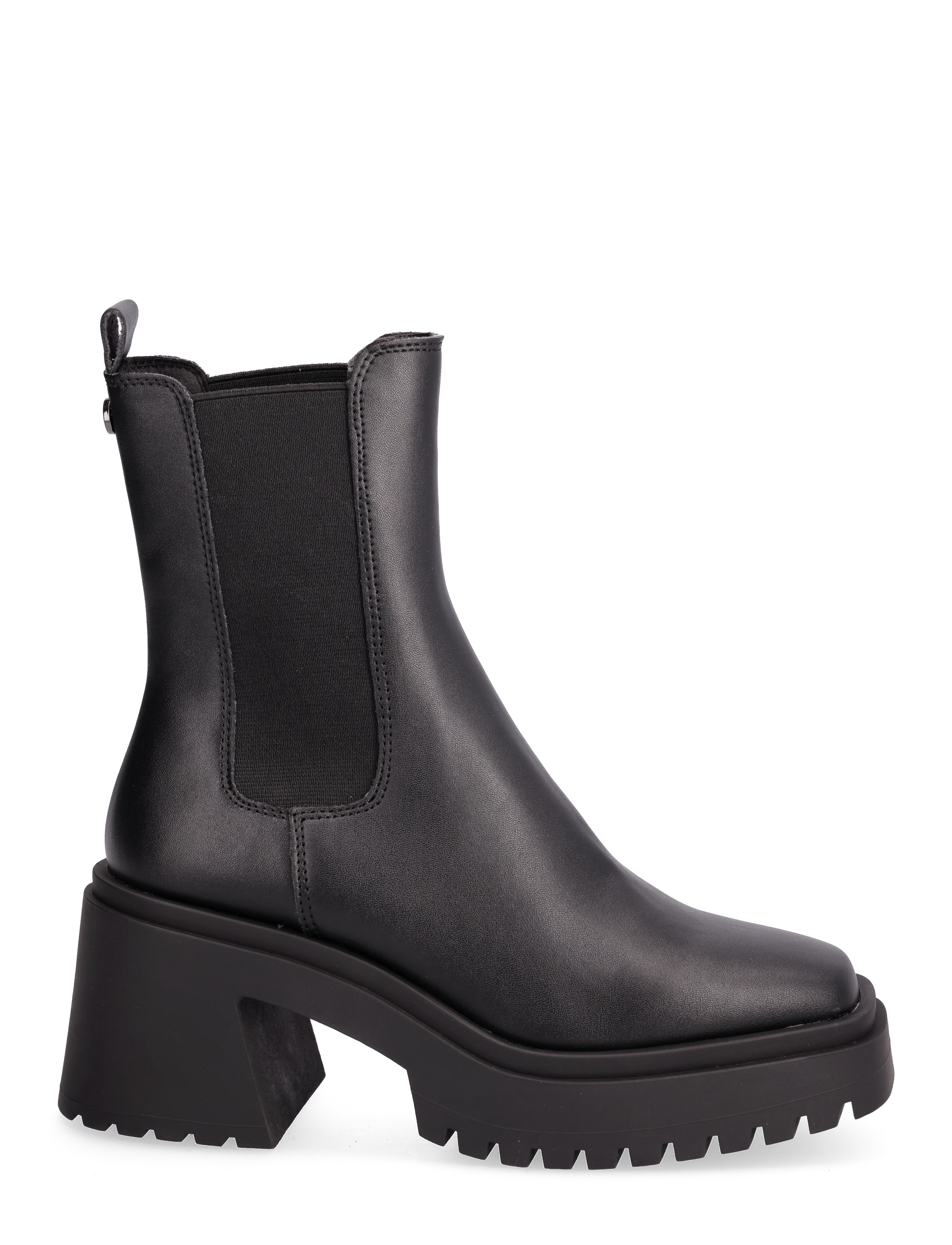 Steve Madden - Parkway Bootie - black leather - 1