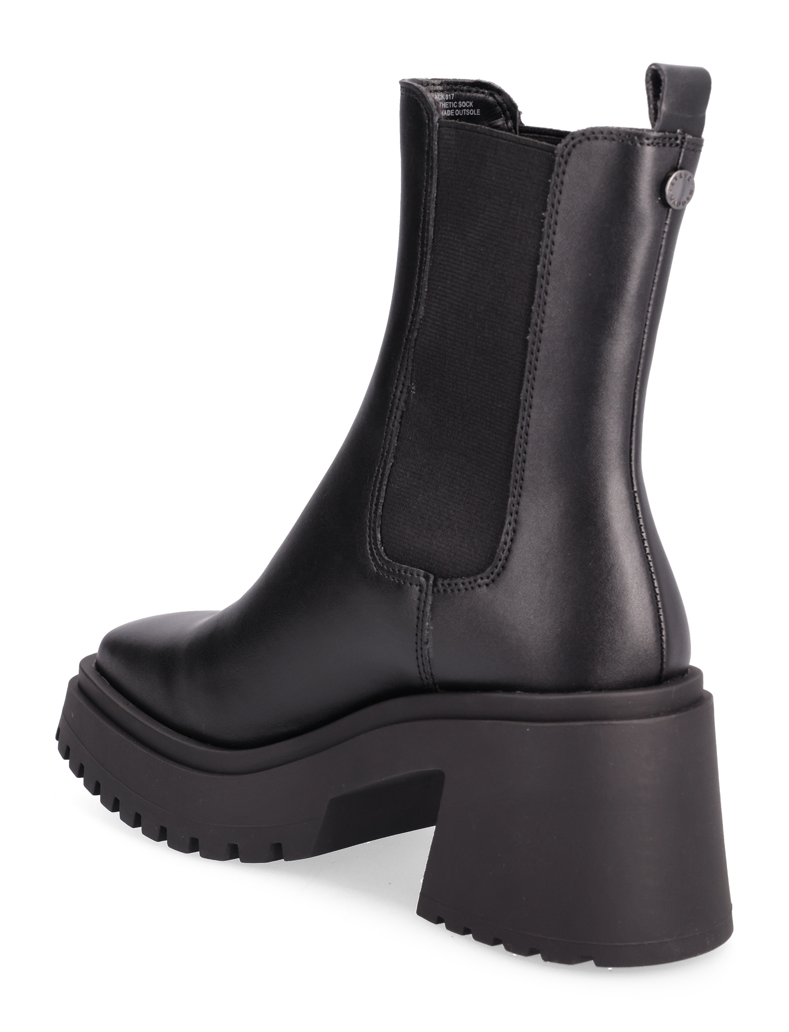 Steve Madden - Parkway Bootie - black leather - 2
