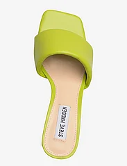 Steve Madden - Lovebird Sandal - slipons med hæl - neon lime - 3