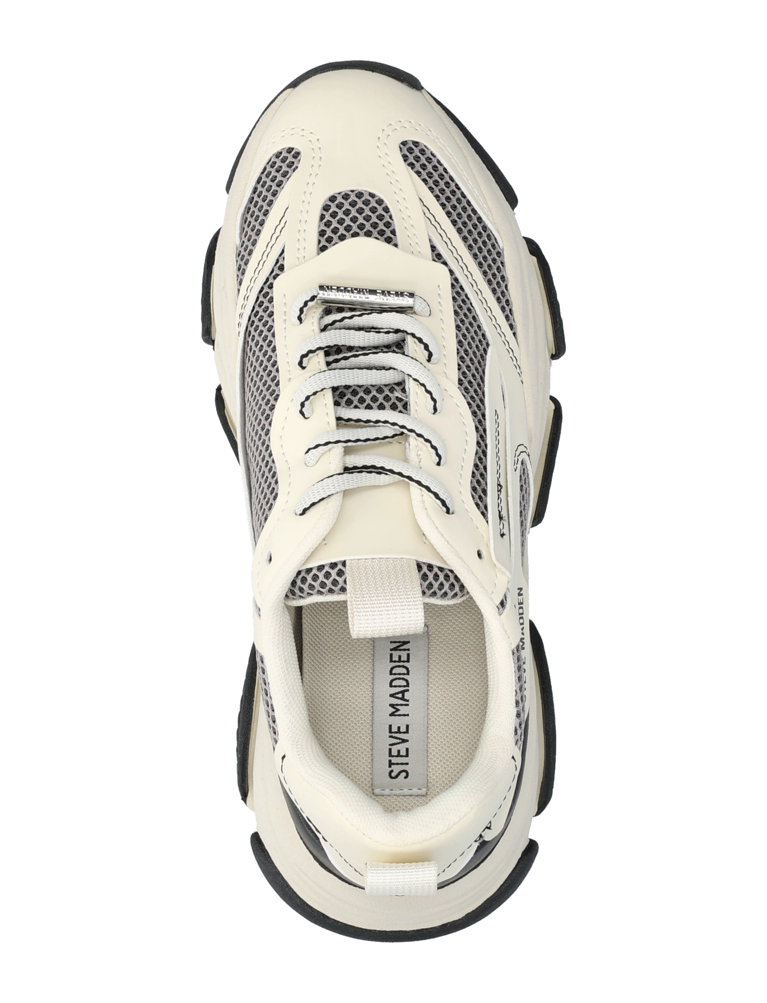 Steve Madden - Possession-E - chunky sneakers - black/bone - 3