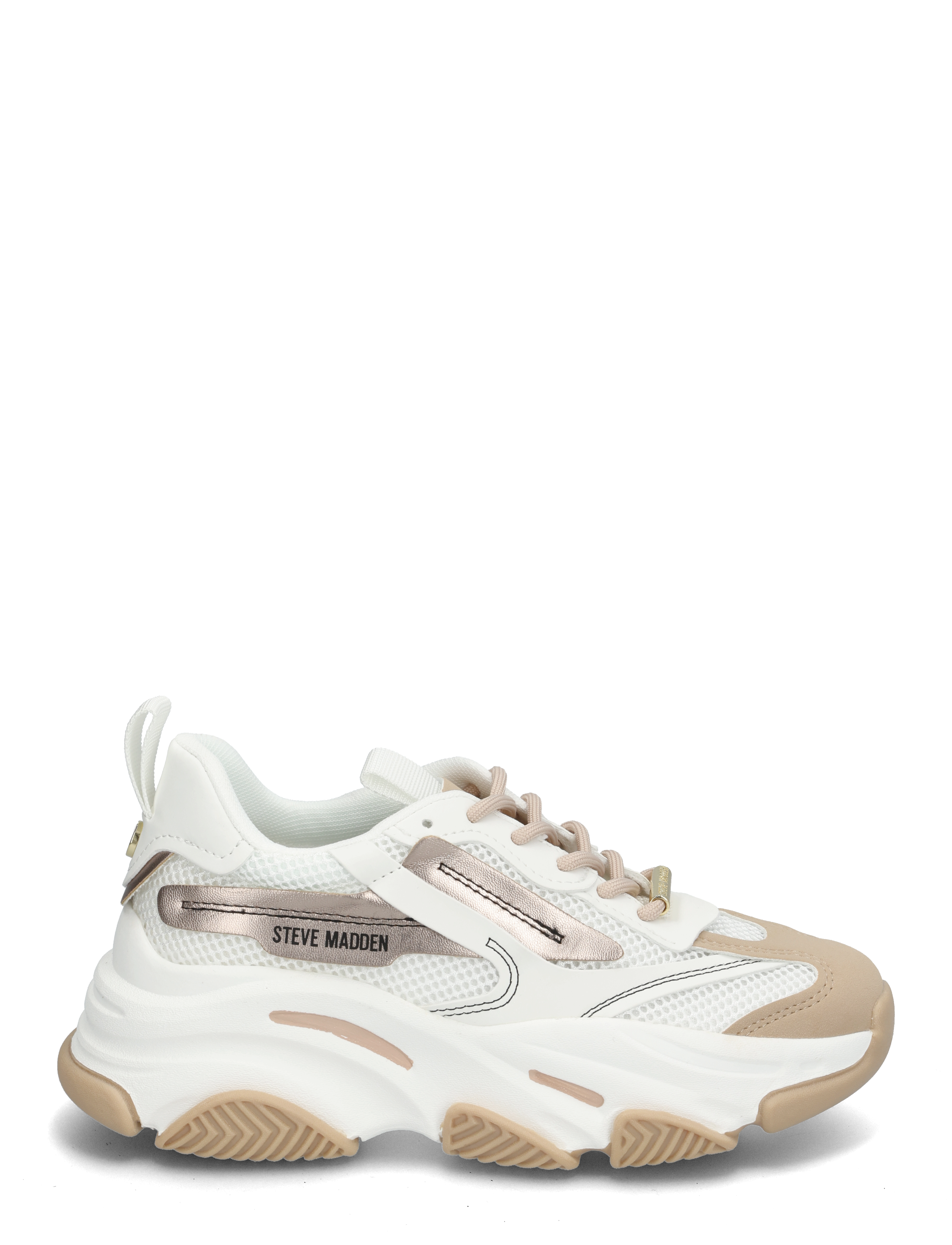 Steve Madden - Possession-E - chunky sneakers - cream rose gld - 1