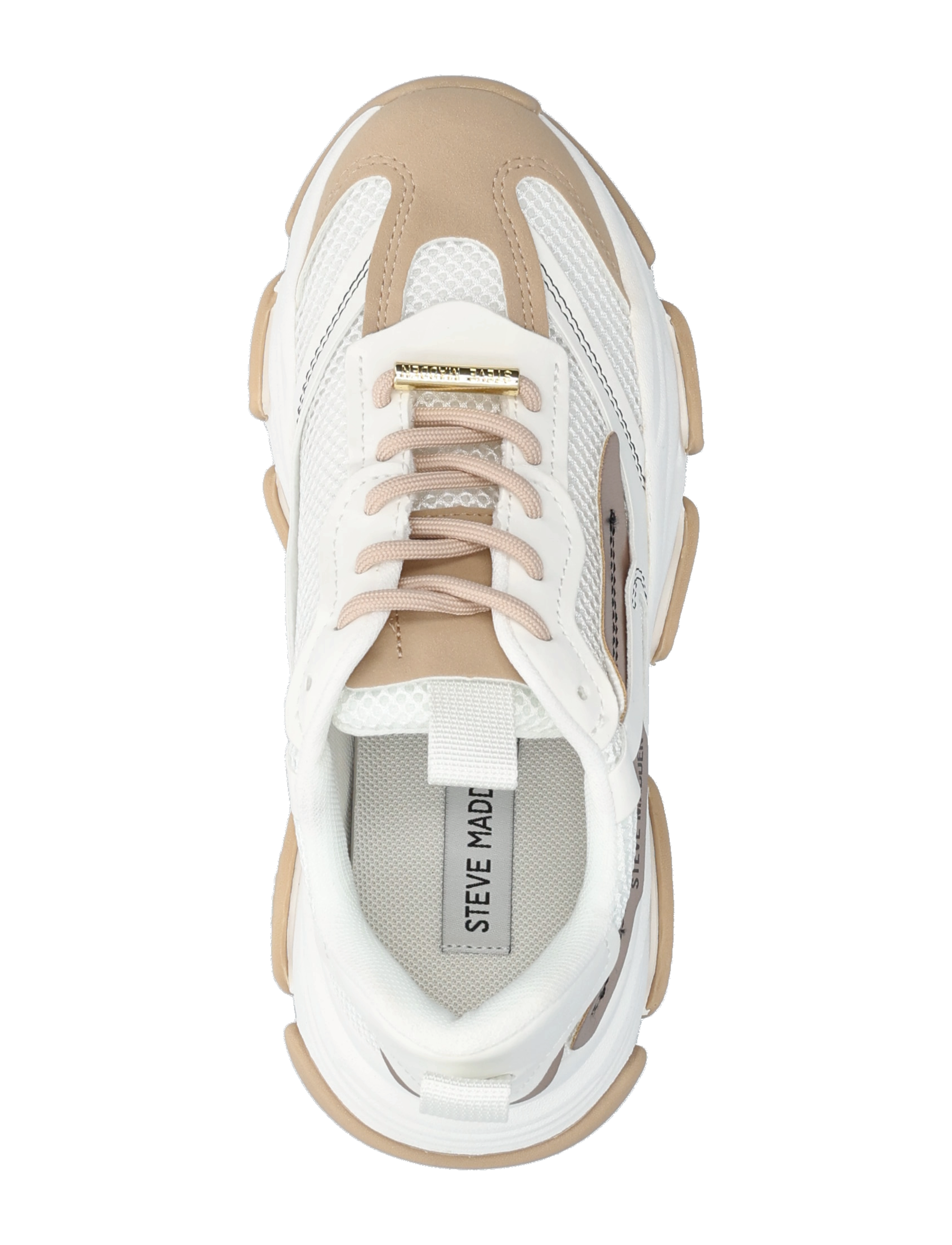 Steve Madden - Possession-E - chunky sneakers - cream rose gld - 3