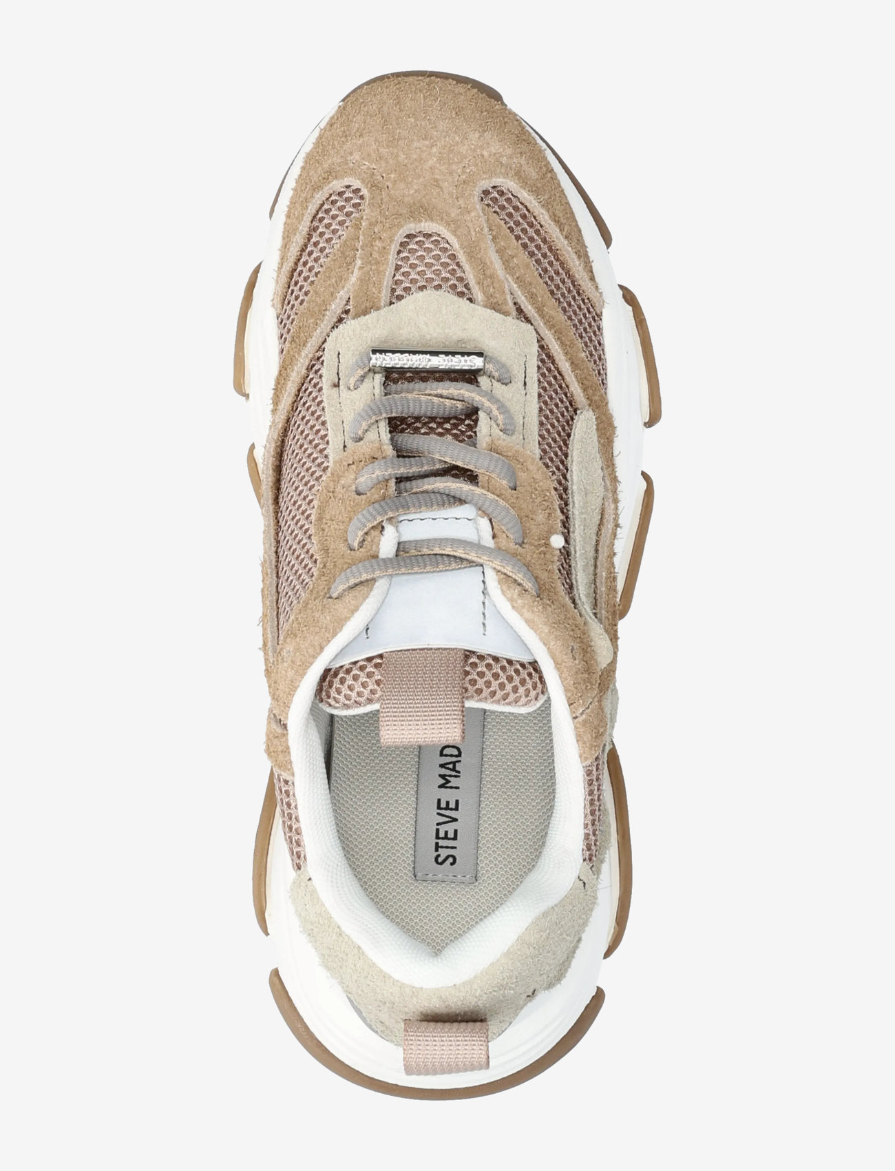 Steve Madden - Possession-E - chunky sneakers - oatmeal suede - 3