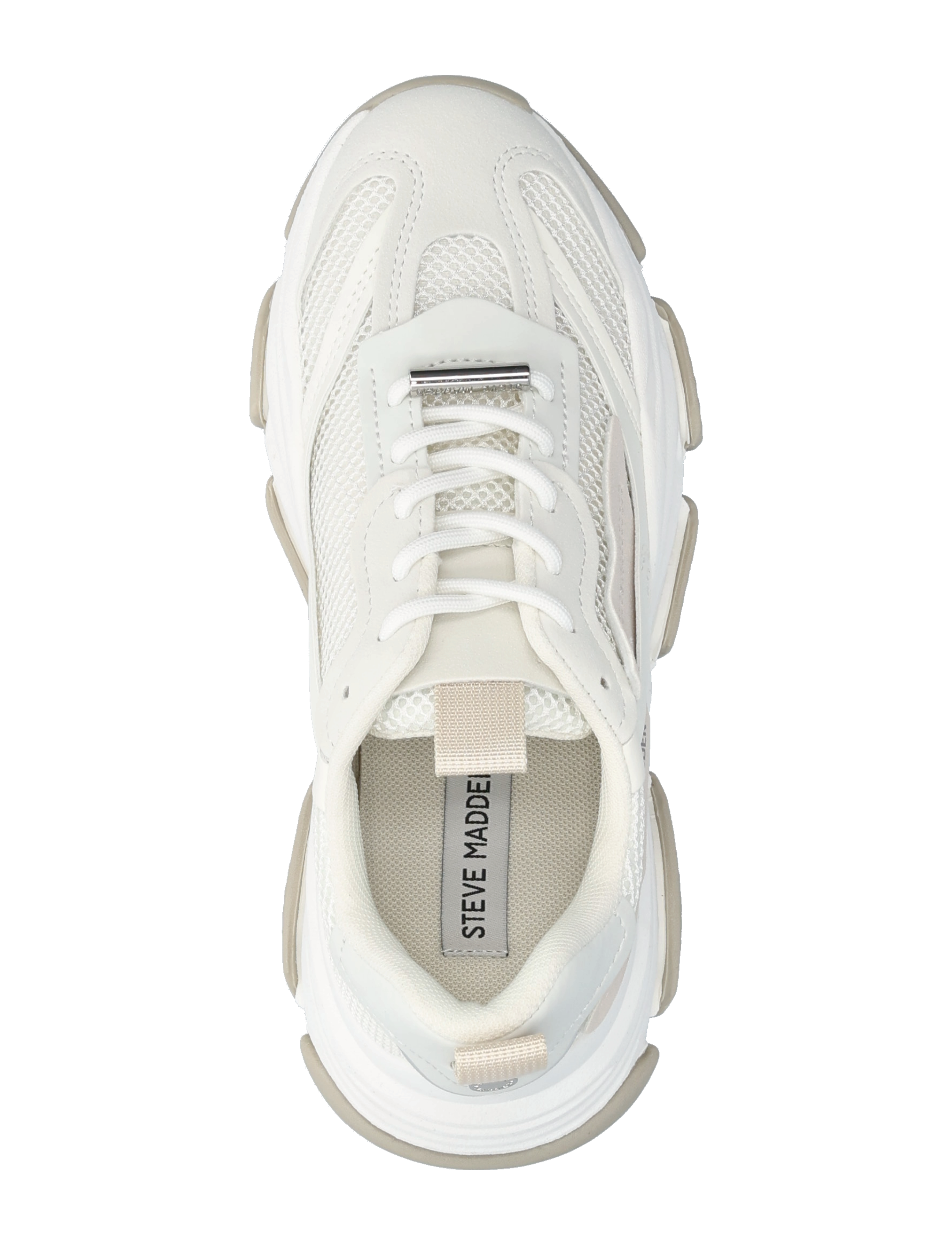 Steve Madden - Possession-E - chunky sneakers - off wht/beige gry - 3