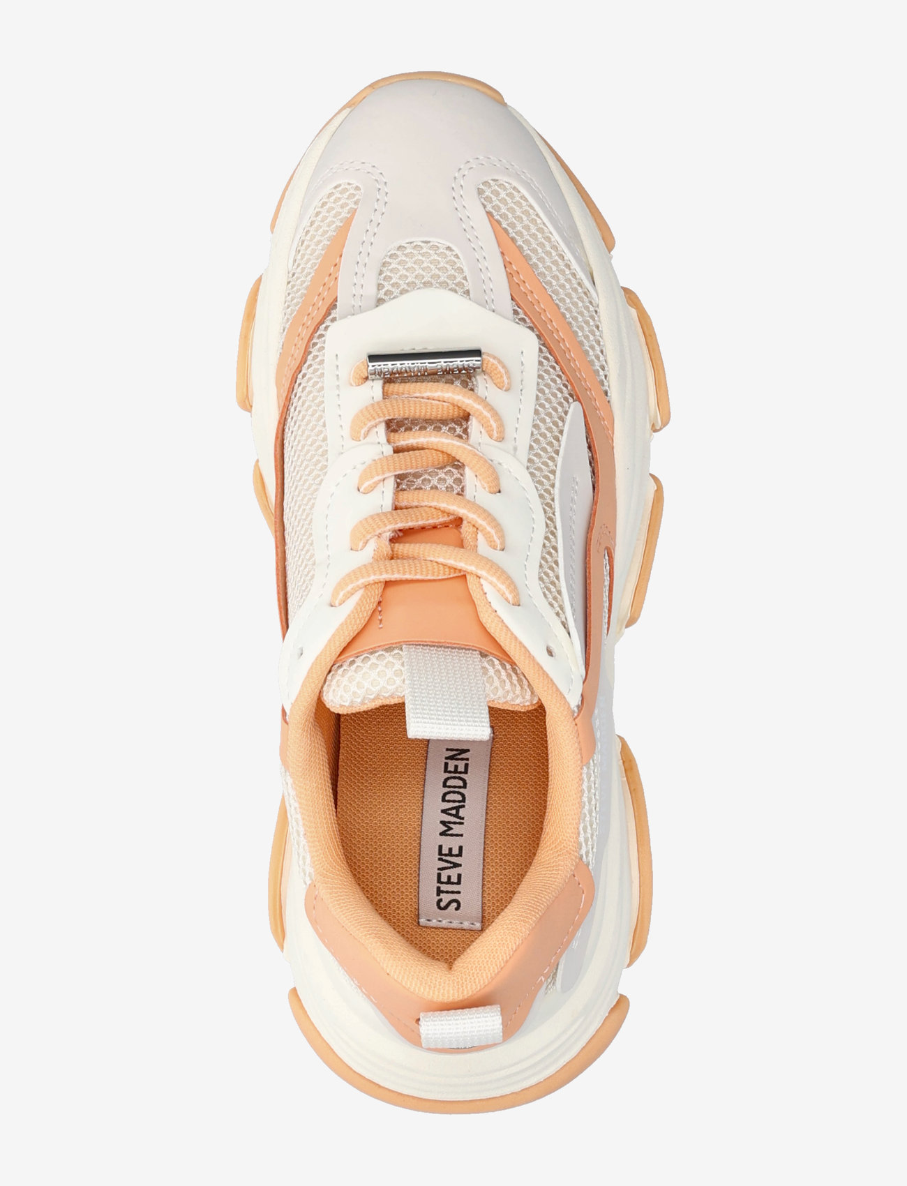 Steve Madden - Possession-E - chunky sneakers - peach / silver - 3