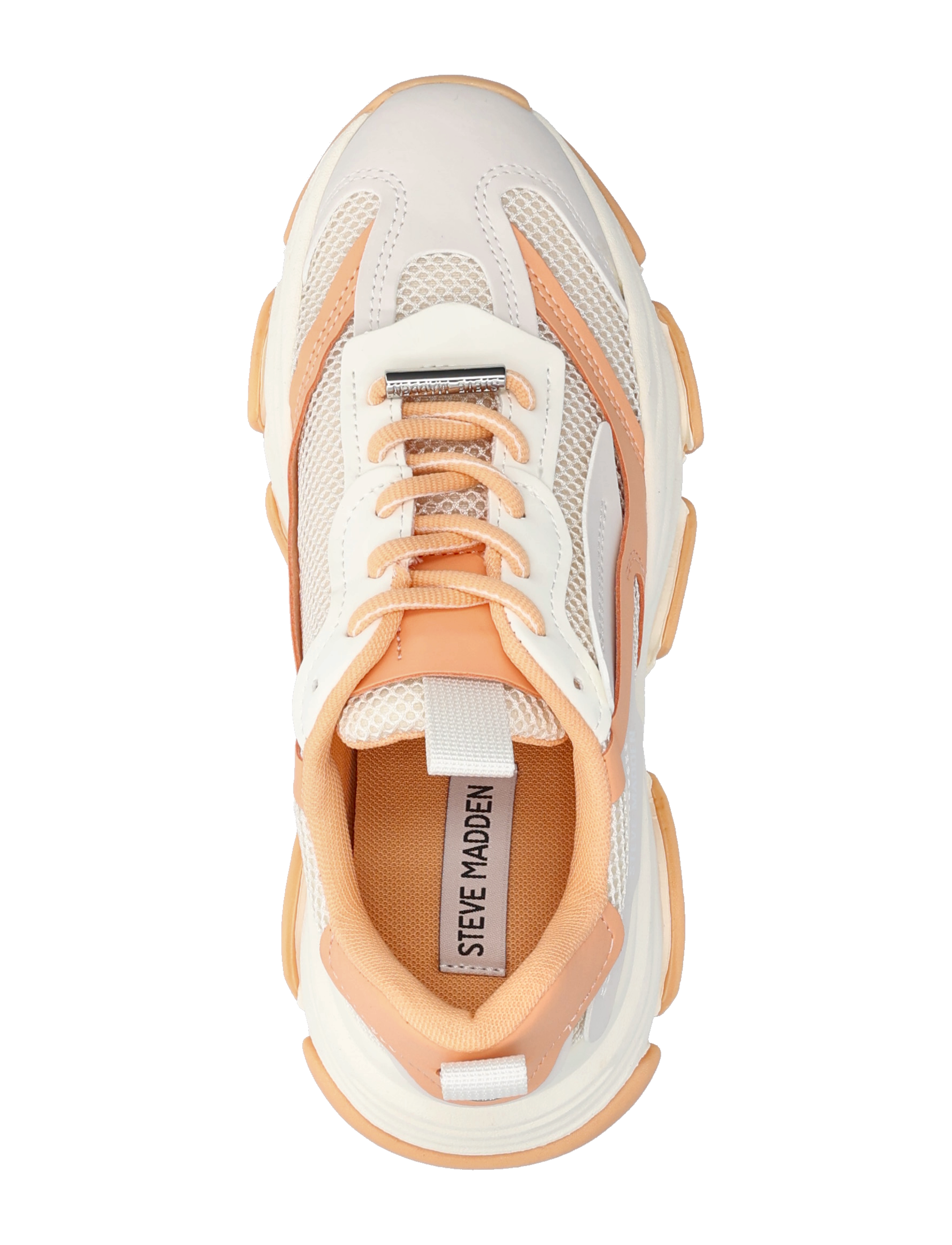 Steve Madden - Possession-E - chunky sneakers - peach / silver - 3
