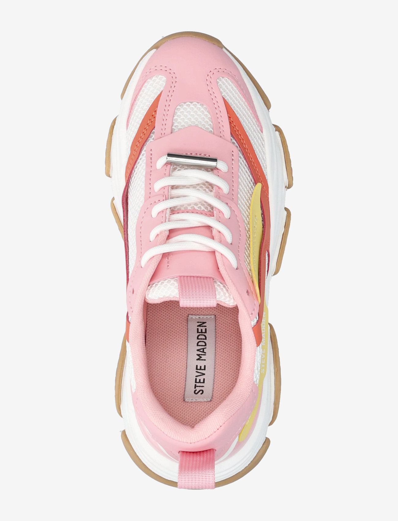 Steve Madden - Possession-E Sneaker - chunky sneakers - pink / yellow - 3