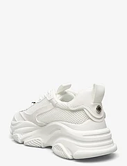 Steve Madden - Possession-E Sneaker - sportiska stila apavi ar pazeminātu potītes daļu - white - 2