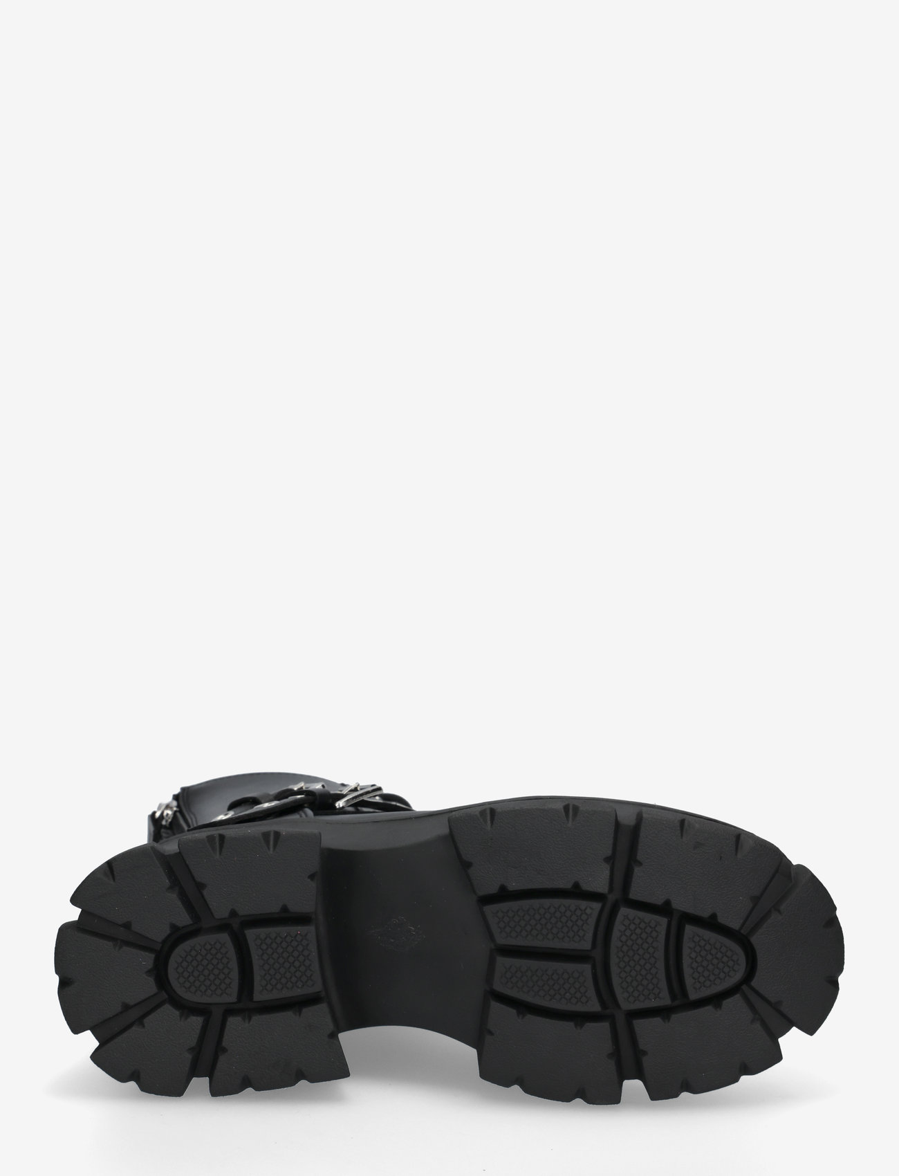 Steve Madden - Traction Bootie - laced boots - blk action leather - 4