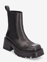 Steve Madden - Sharpen Bootie - chelsea boots - black leather - 0
