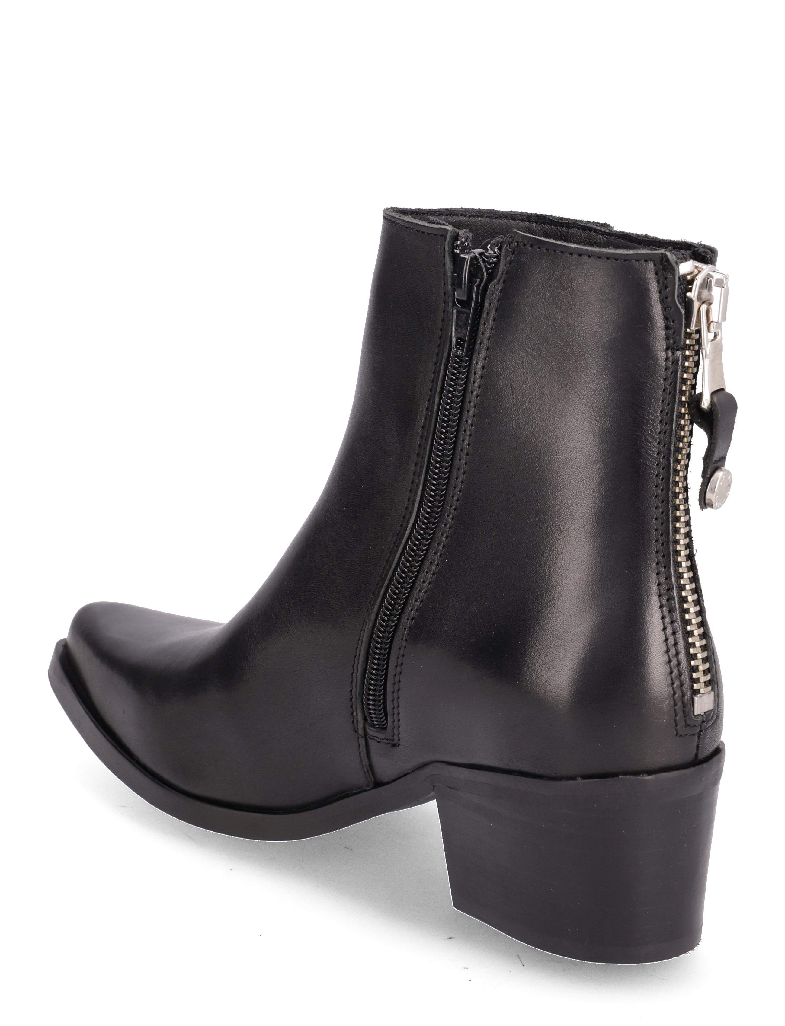 Steve Madden - Sorana Bootie - høj hæl - black leather - 2
