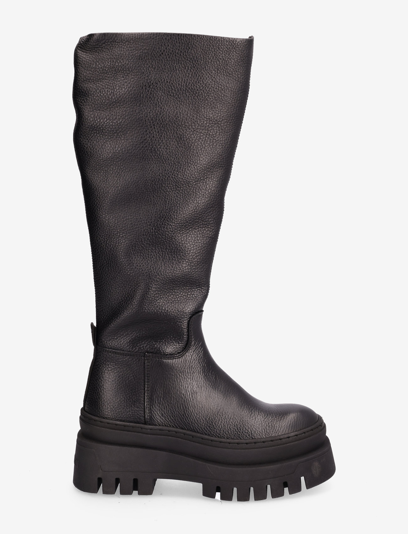 Steve Madden - Chipp Boot - knee high boots - black leather - 1
