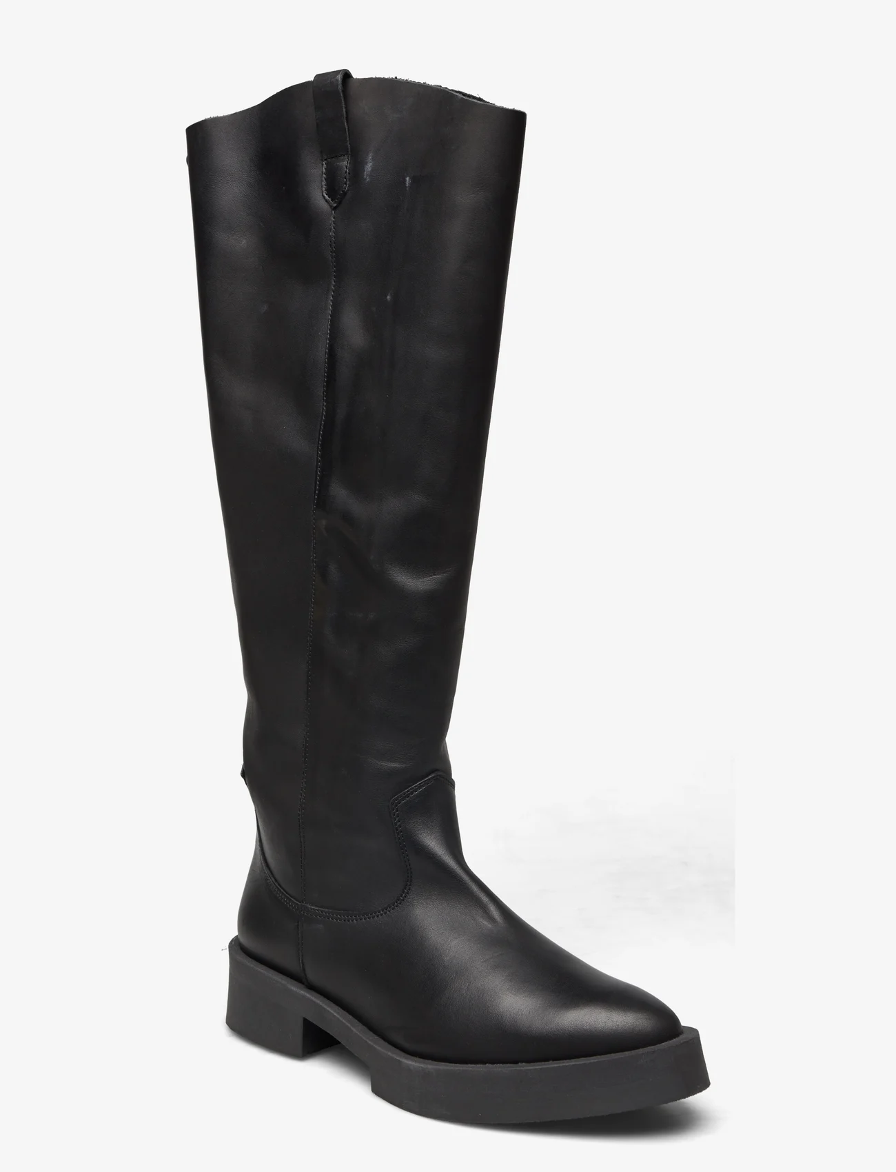 Steve Madden - Merle Boot - kniehohe stiefel - black leather - 0