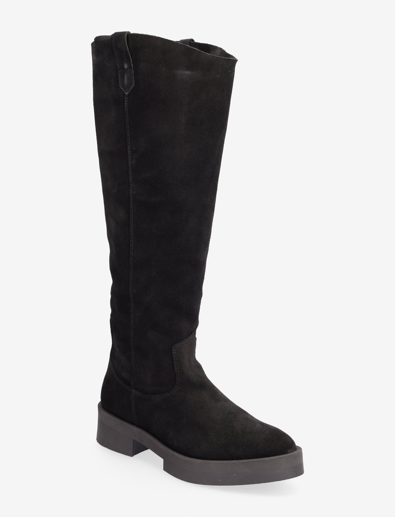 Steve Madden - Merle Boot - langskaftede støvler - black suede - 0