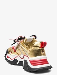 Steve Madden - Kingdom-E Sneaker - laisvalaiko batai storu padu - gold/red - 2