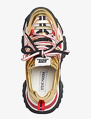 Steve Madden - Kingdom-E Sneaker - laisvalaiko batai storu padu - gold/red - 3