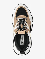 Steve Madden - Progressive Sneaker - sportiska stila apavi ar pazeminātu potītes daļu - blk/tan - 3