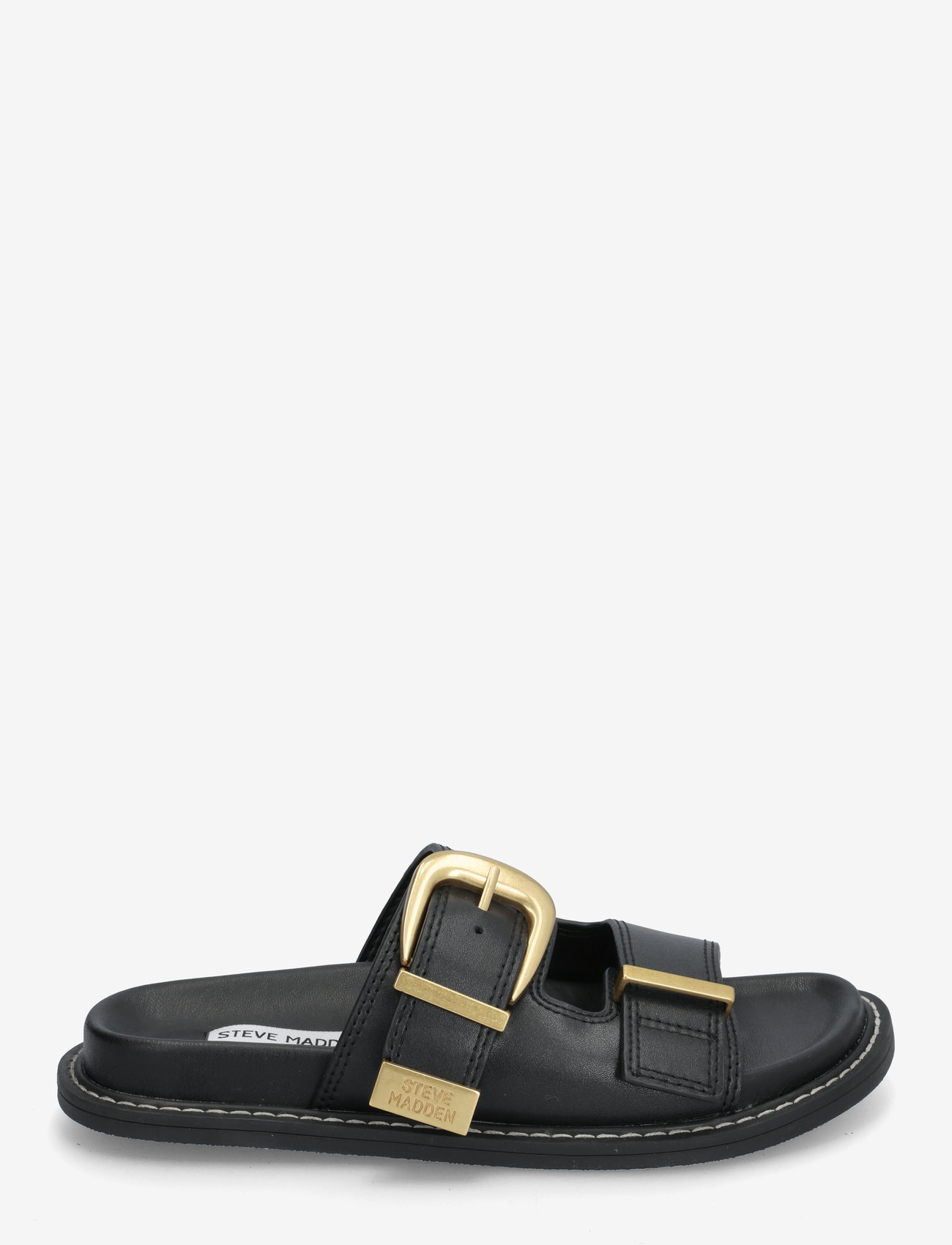 Steve Madden - Arch-E Slides - kontsata sandaalid - blk action leather - 1