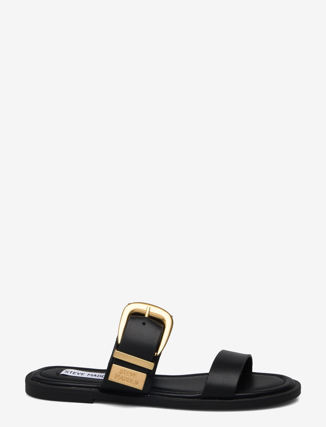 Steve Madden - Strider-E sandal - kontsata sandaalid - black leather - 1