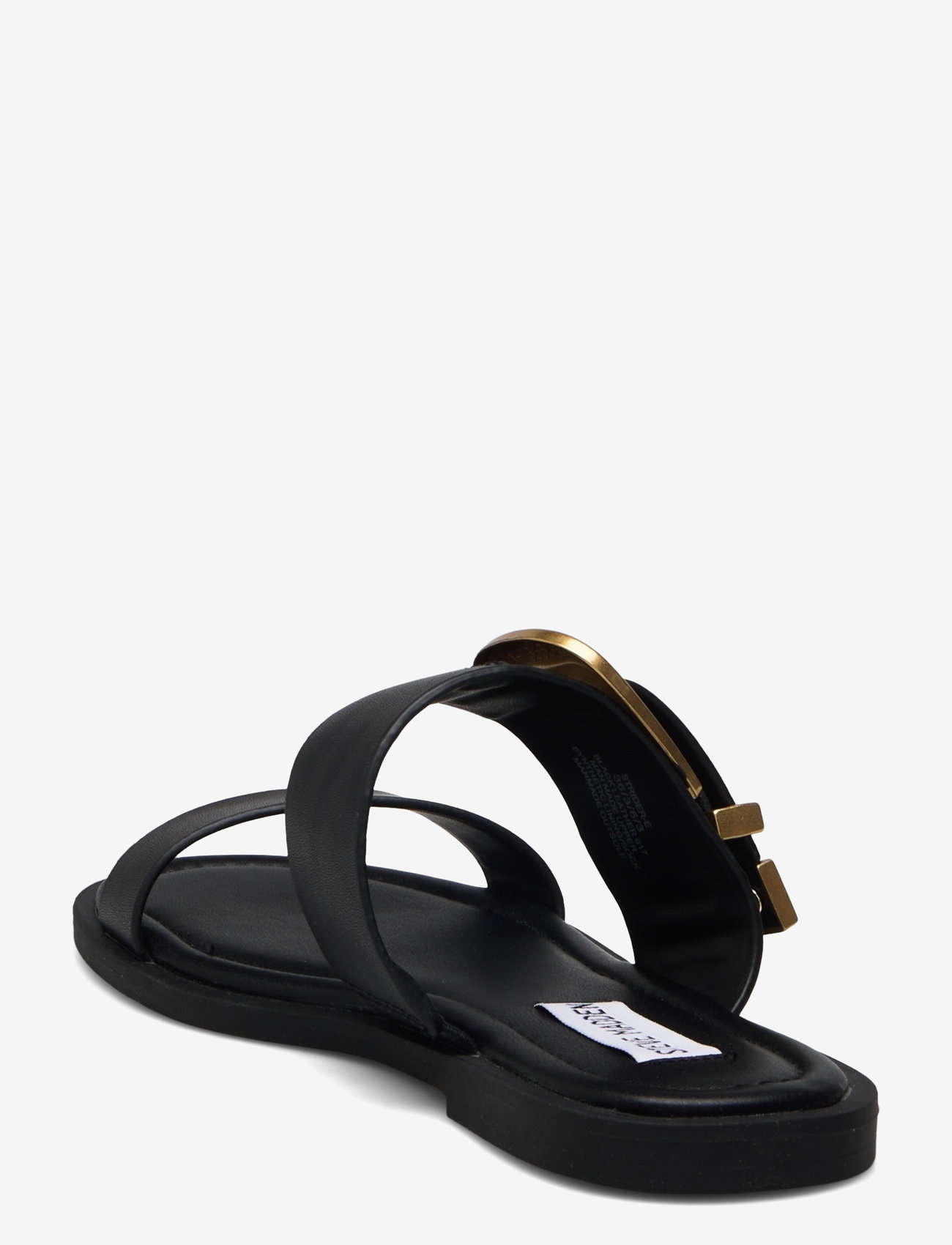 Steve Madden - Strider-E sandal - kontsata sandaalid - black leather - 2