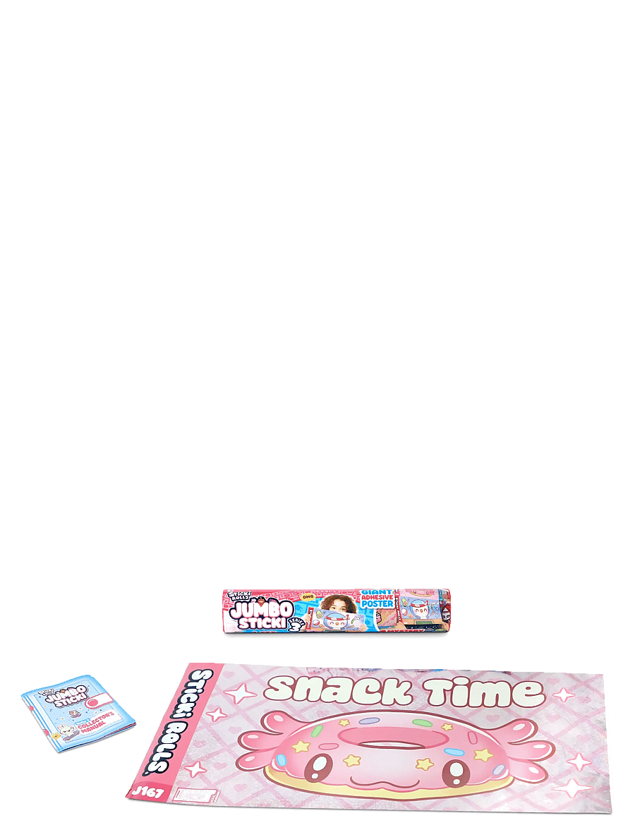 Sticki Rolls - STICKI ROLLS STICKI JUMBO MYSTERY ROLLS S3 ASS CDU - klistermärken - multi colour - 2