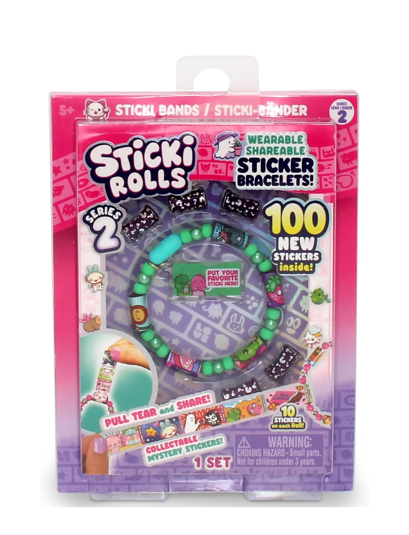 Sticki Rolls STICKI ROLLS STICKI BAND S2 - Leksaker - MULTI COLOUR / multi
