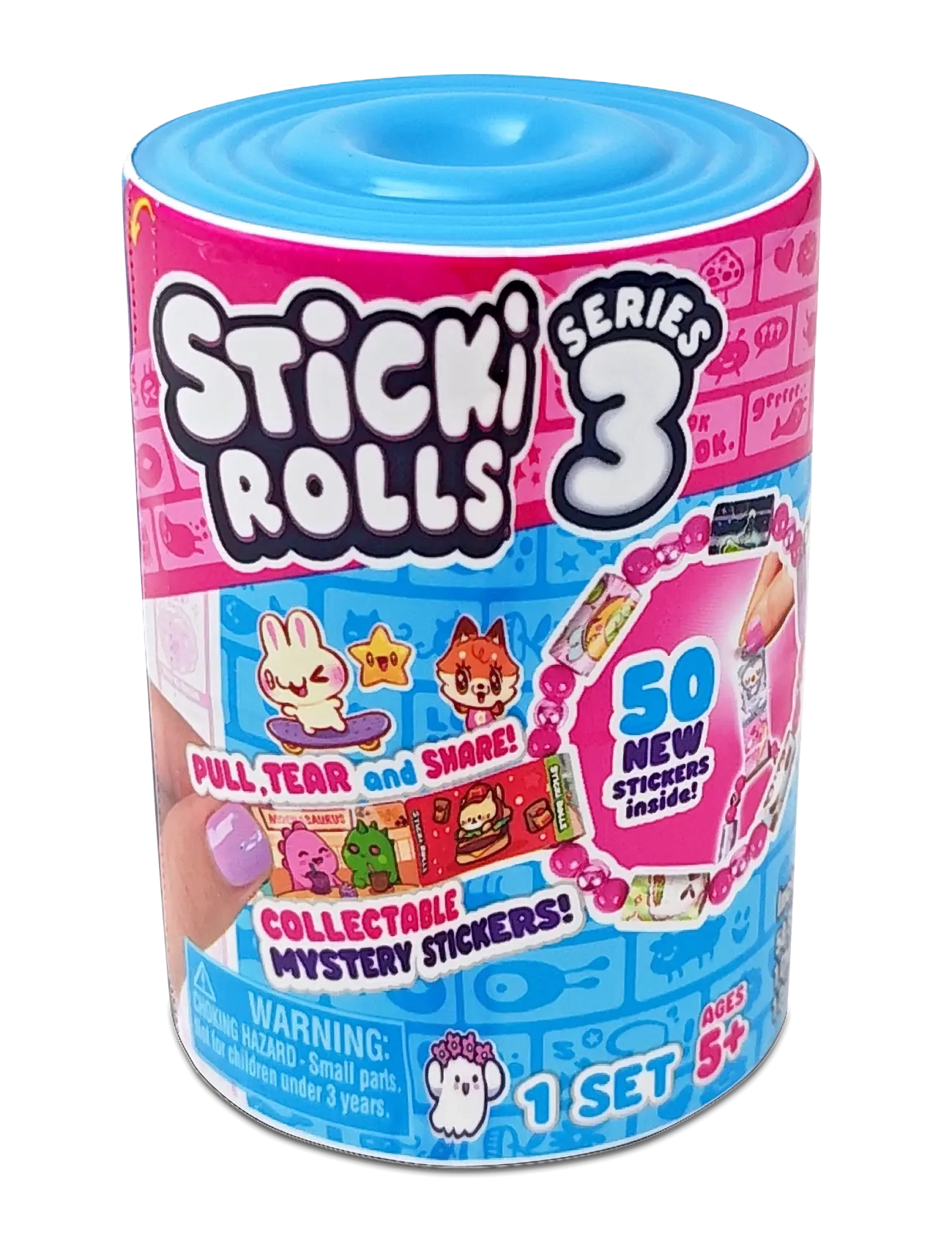 Sticki Rolls STICKI ROLLS STICKI BAND CAPSULE S3 CDU - Leksaker - MULTI COLOUR / multi