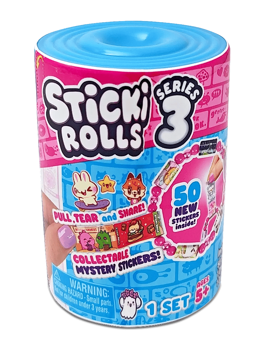 Sticki Rolls - STICKI ROLLS STICKI BAND CAPSULE S3 CDU - klistermärken - multi colour - 0