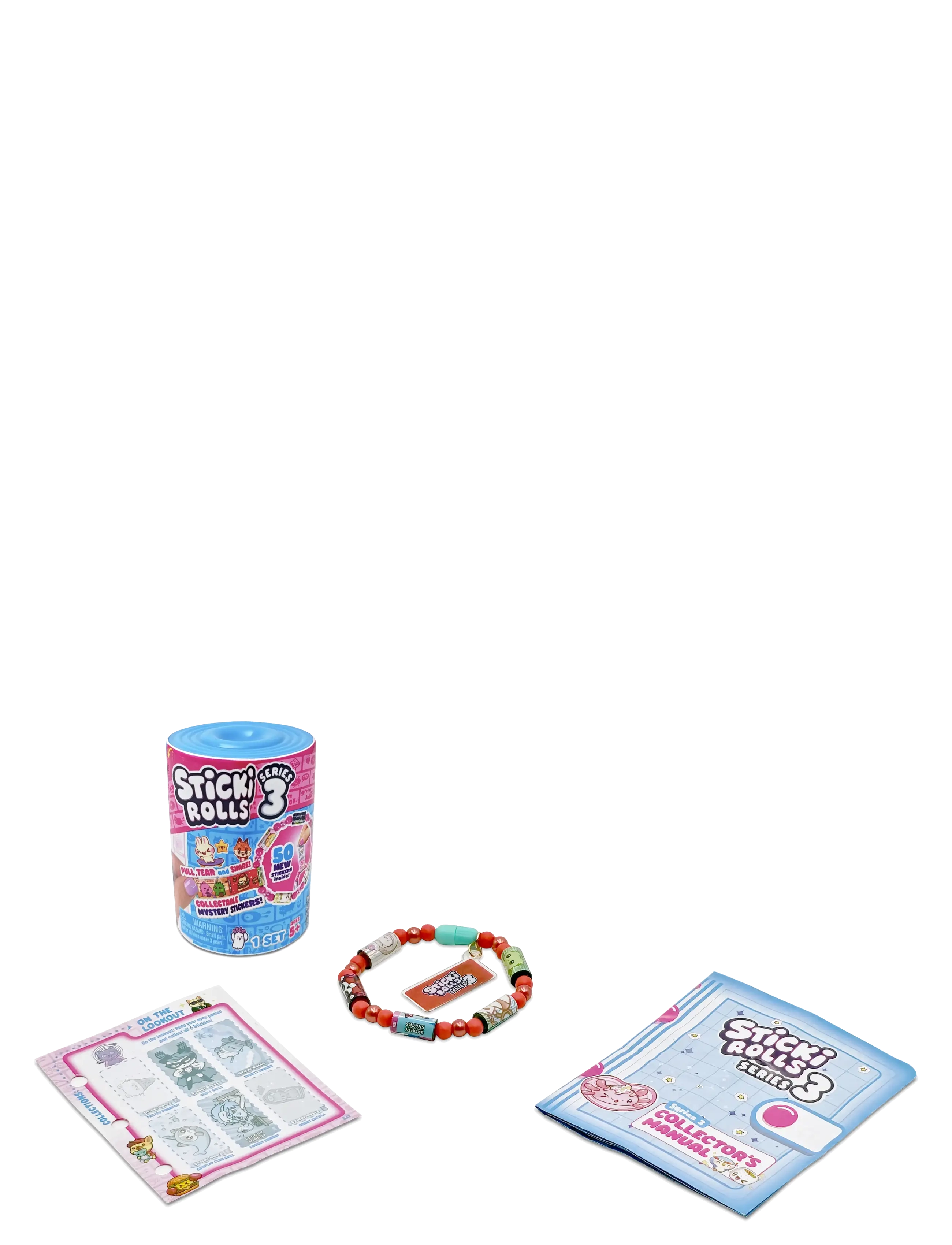 Sticki Rolls - STICKI ROLLS STICKI BAND CAPSULE S3 CDU - klistermärken - multi colour - 1
