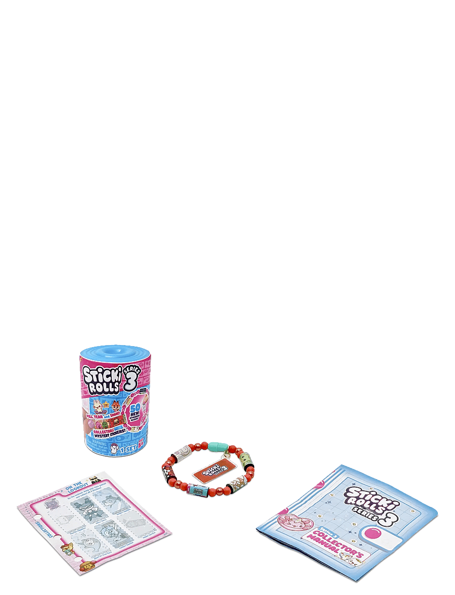Sticki Rolls - STICKI ROLLS STICKI BAND CAPSULE S3 CDU - klistermärken - multi colour - 1