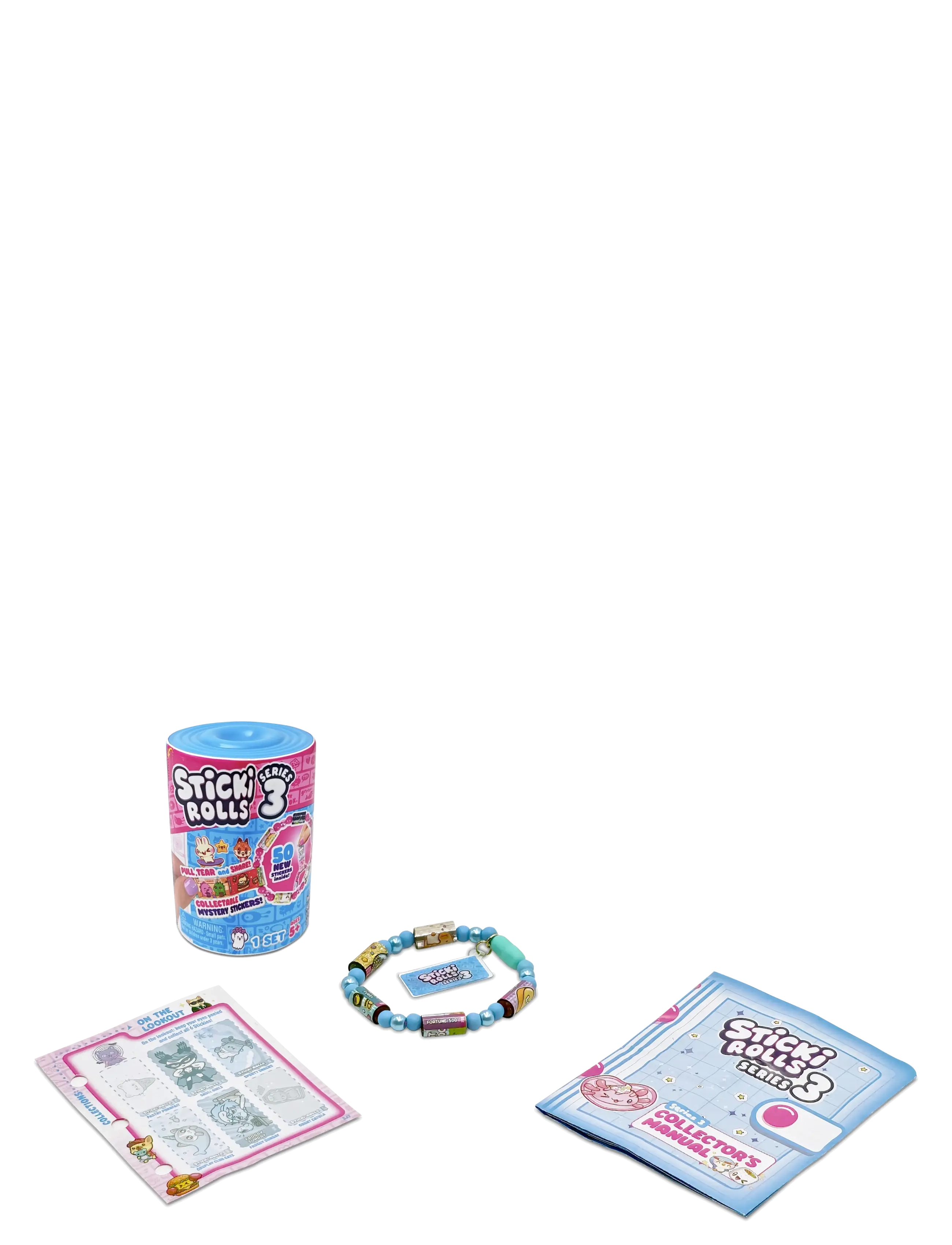 Sticki Rolls - STICKI ROLLS STICKI BAND CAPSULE S3 CDU - klistermärken - multi colour - 2