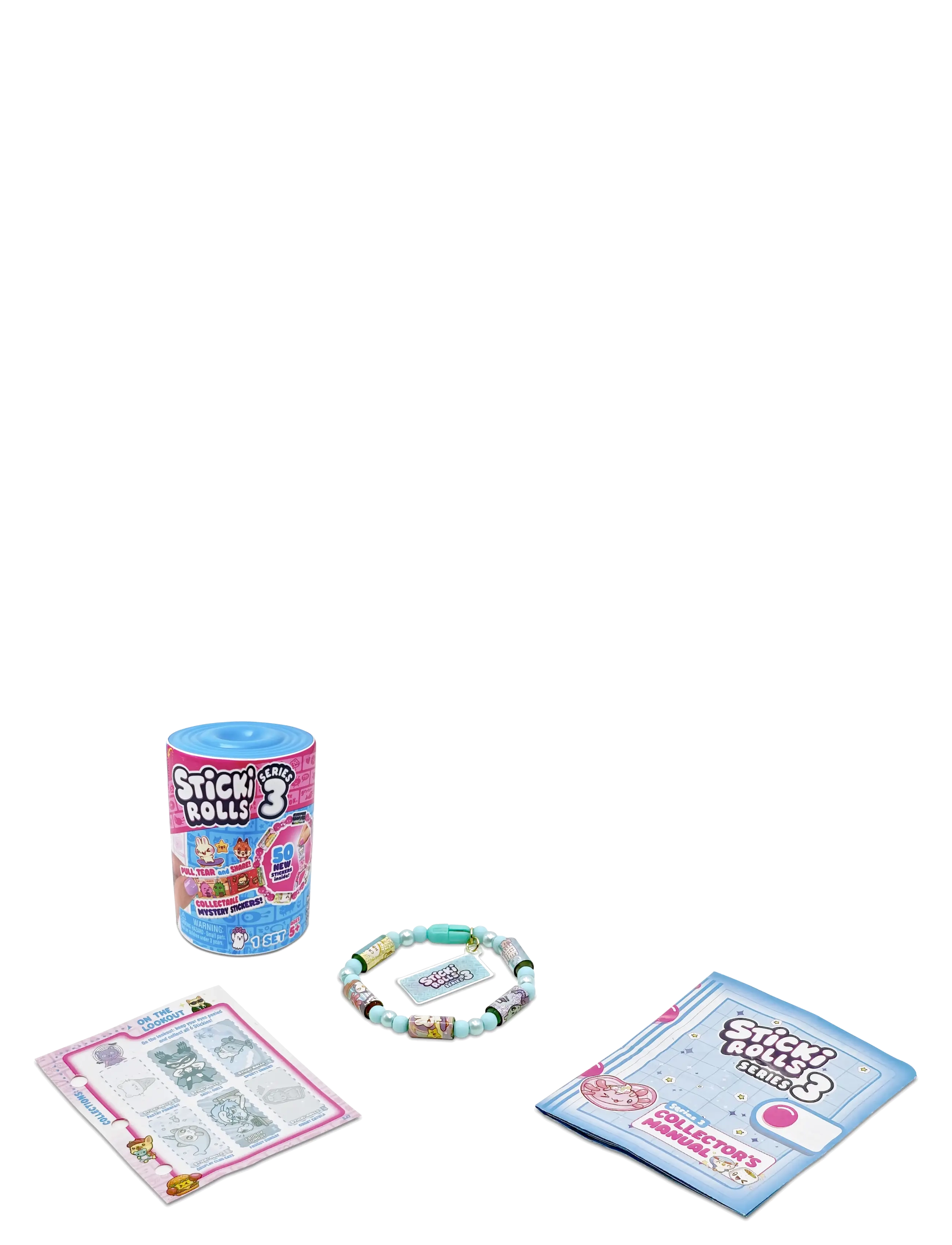 Sticki Rolls - STICKI ROLLS STICKI BAND CAPSULE S3 CDU - klistermärken - multi colour - 3