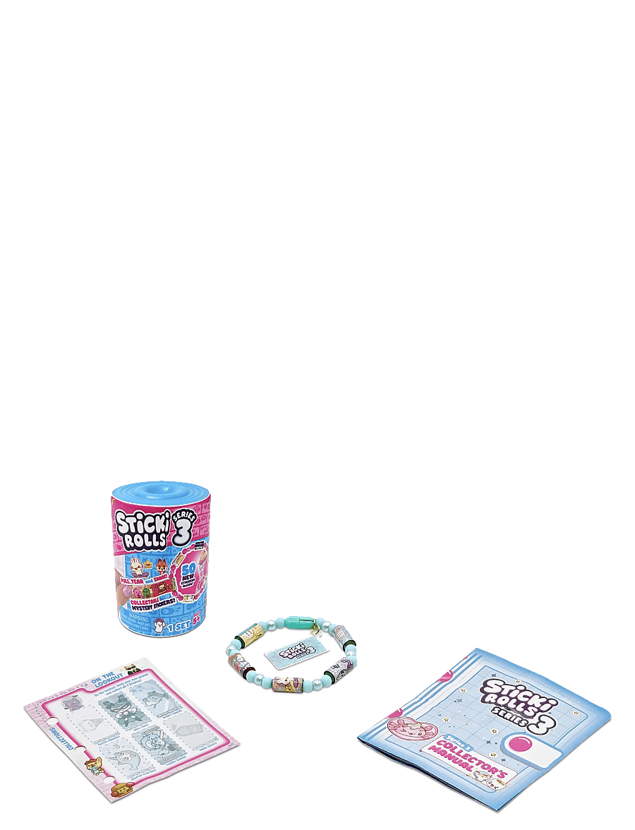Sticki Rolls - STICKI ROLLS STICKI BAND CAPSULE S3 CDU - klistermärken - multi colour - 3