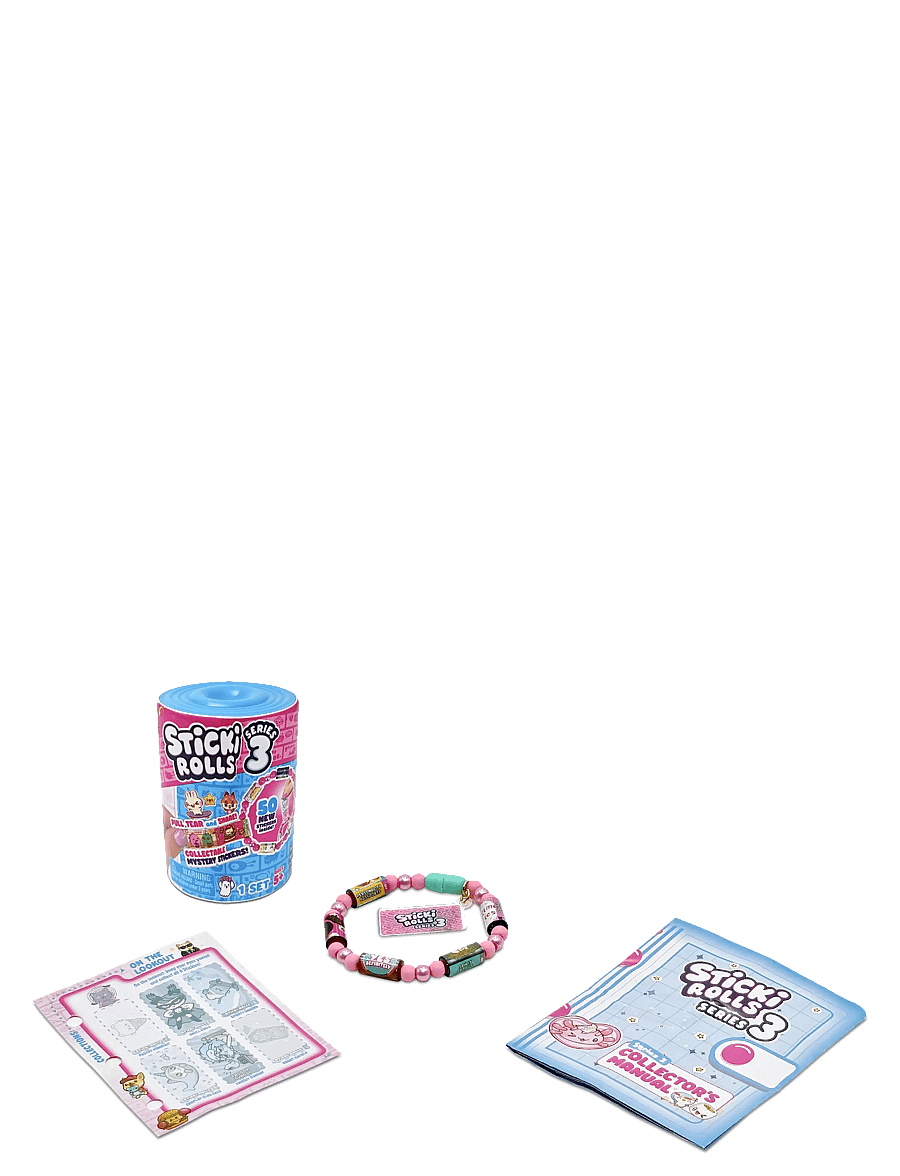 Sticki Rolls - STICKI ROLLS STICKI BAND CAPSULE S3 CDU - klistermärken - multi colour - 4