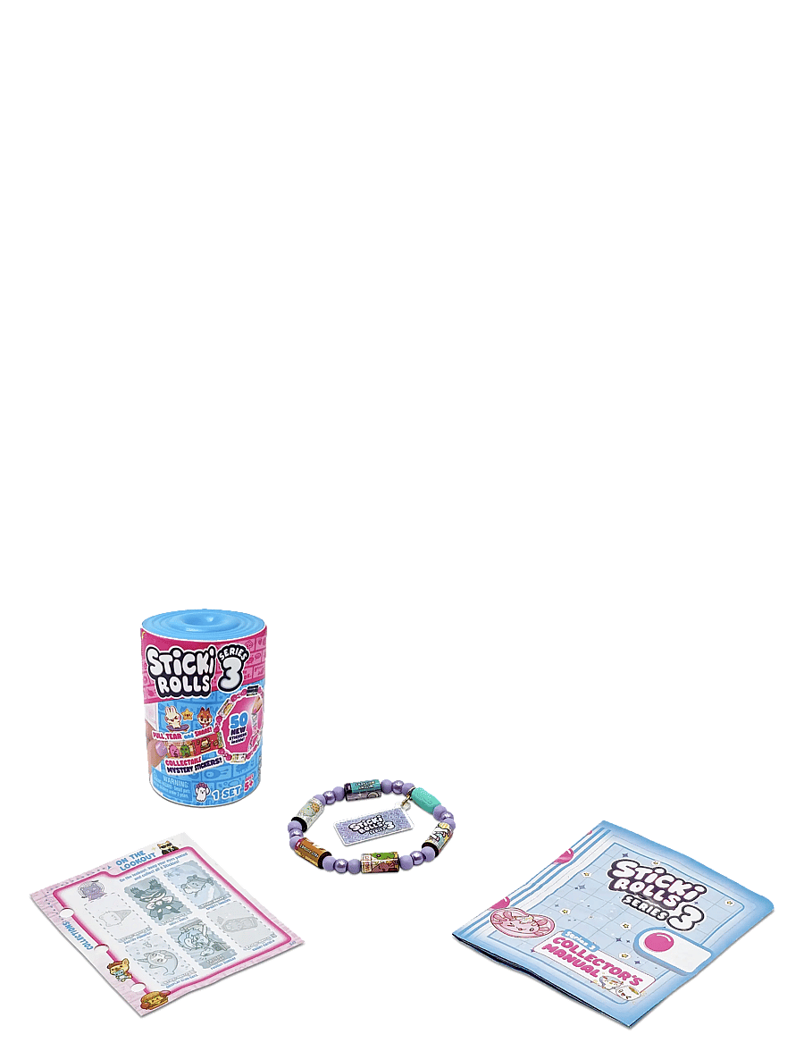 Sticki Rolls - STICKI ROLLS STICKI BAND CAPSULE S3 CDU - klistermärken - multi colour - 5