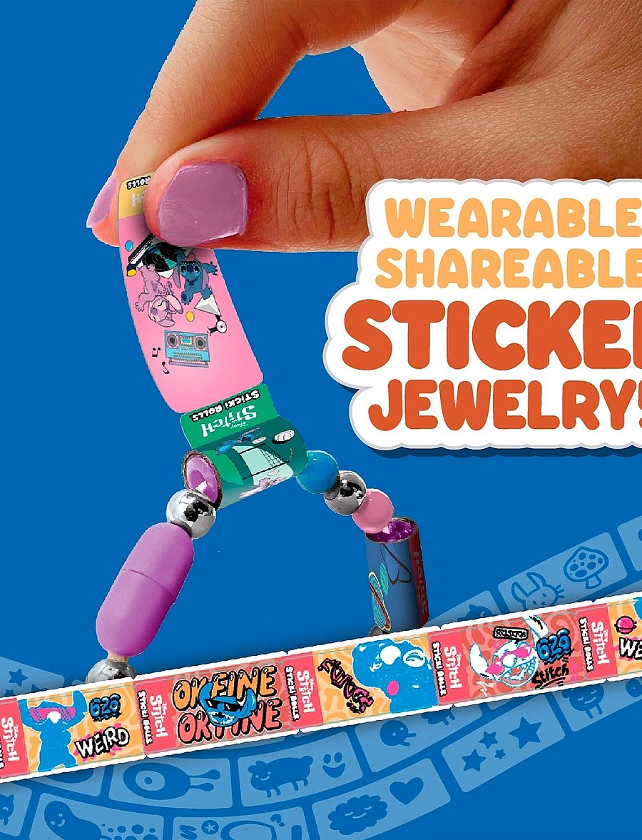 Sticki Rolls - STICKI ROLLS STICKI BAND CAPSULE STITCH CDU - smykker & accessories - multi colour - 3