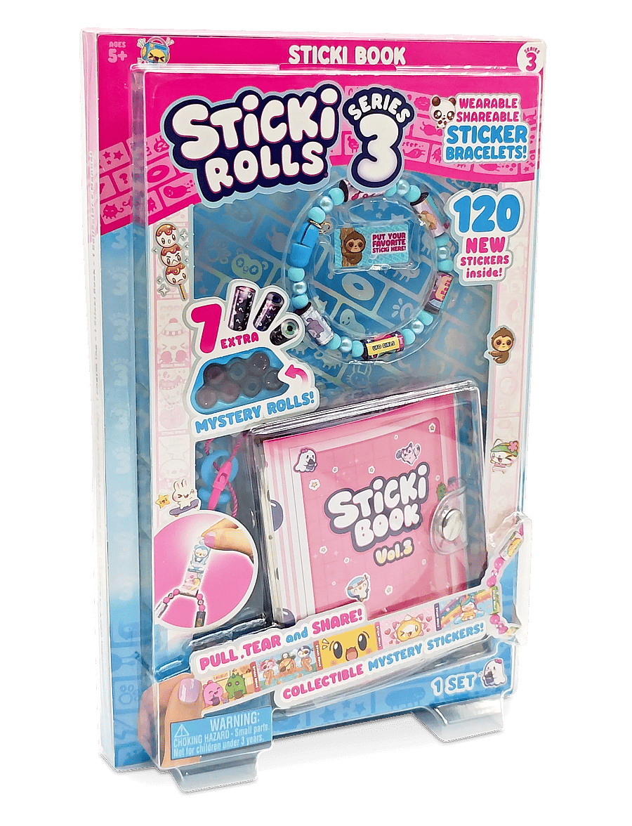 Sticki Rolls - STICKI ROLLS STICKI BOOK S3 - multi colour - 4