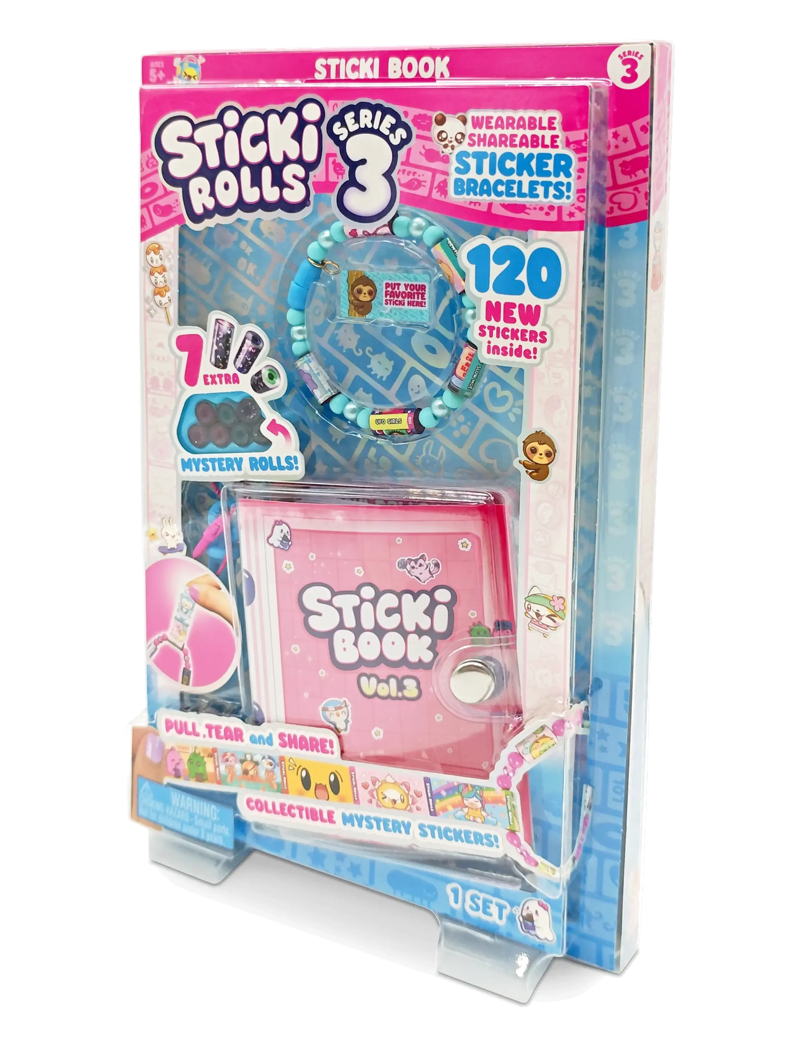 Sticki Rolls - STICKI ROLLS STICKI BOOK S3 - multi colour - 5