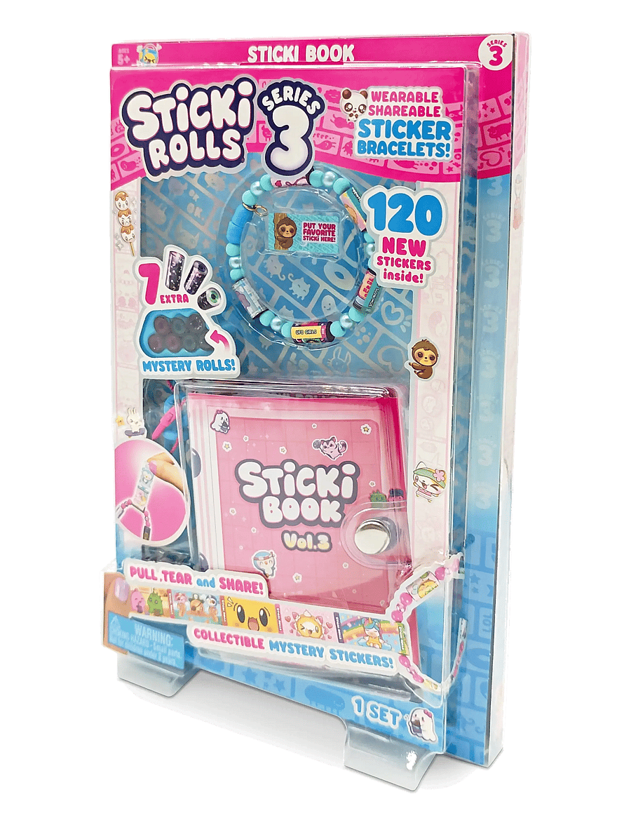 Sticki Rolls - STICKI ROLLS STICKI BOOK S3 - multi colour - 5