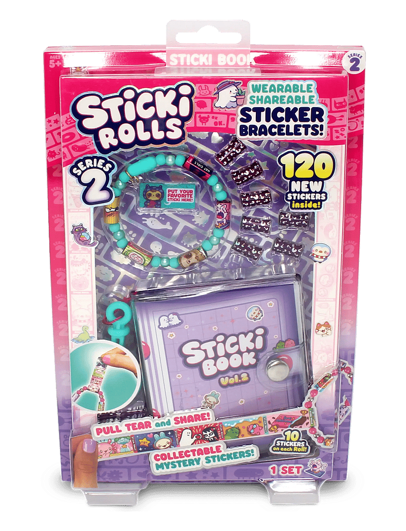 Sticki Rolls - STICKI ROLLS STICKI BOOK S2 - skartgripir og fylgihlutir - multi colour - 1