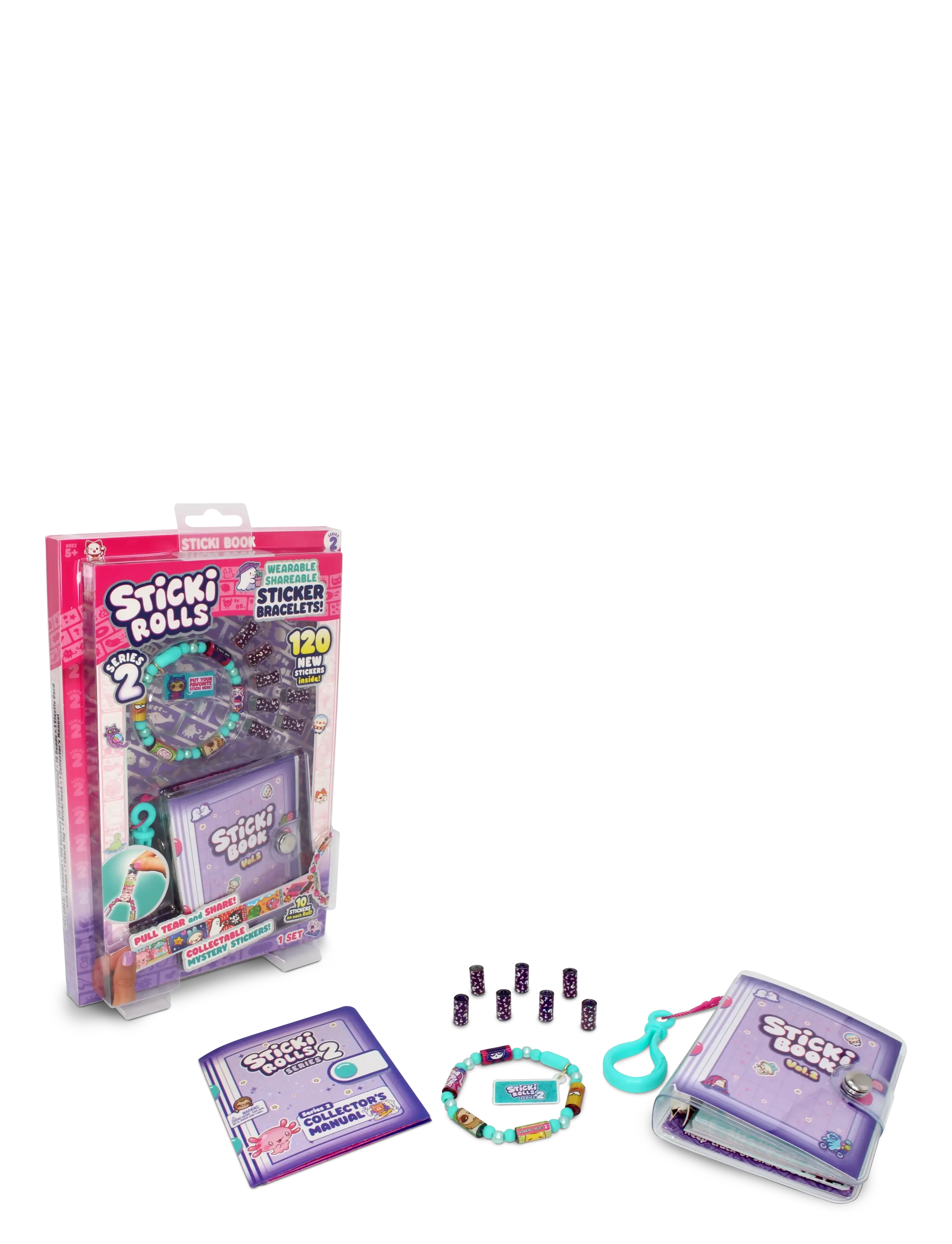 Sticki Rolls - STICKI ROLLS STICKI BOOK S2 - smykker & accessories - multi colour - 1