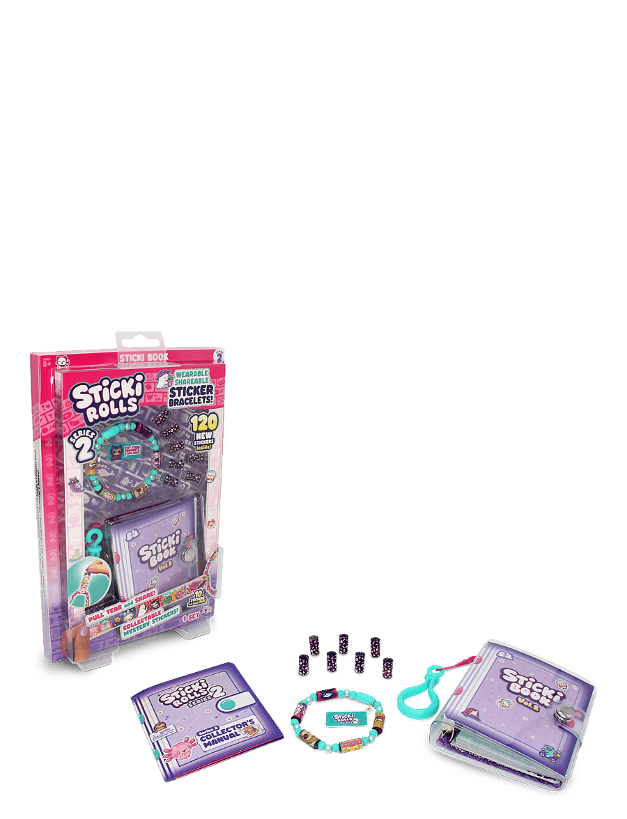 Sticki Rolls - STICKI ROLLS STICKI BOOK S2 - smykker & accessories - multi colour - 1