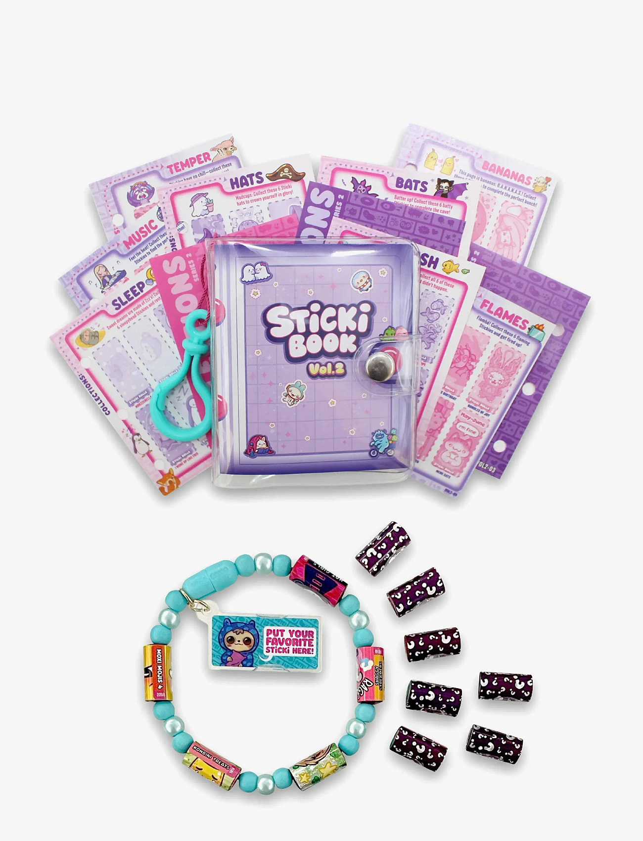 Sticki Rolls - STICKI ROLLS STICKI BOOK S2 - skartgripir og fylgihlutir - multi colour - 3